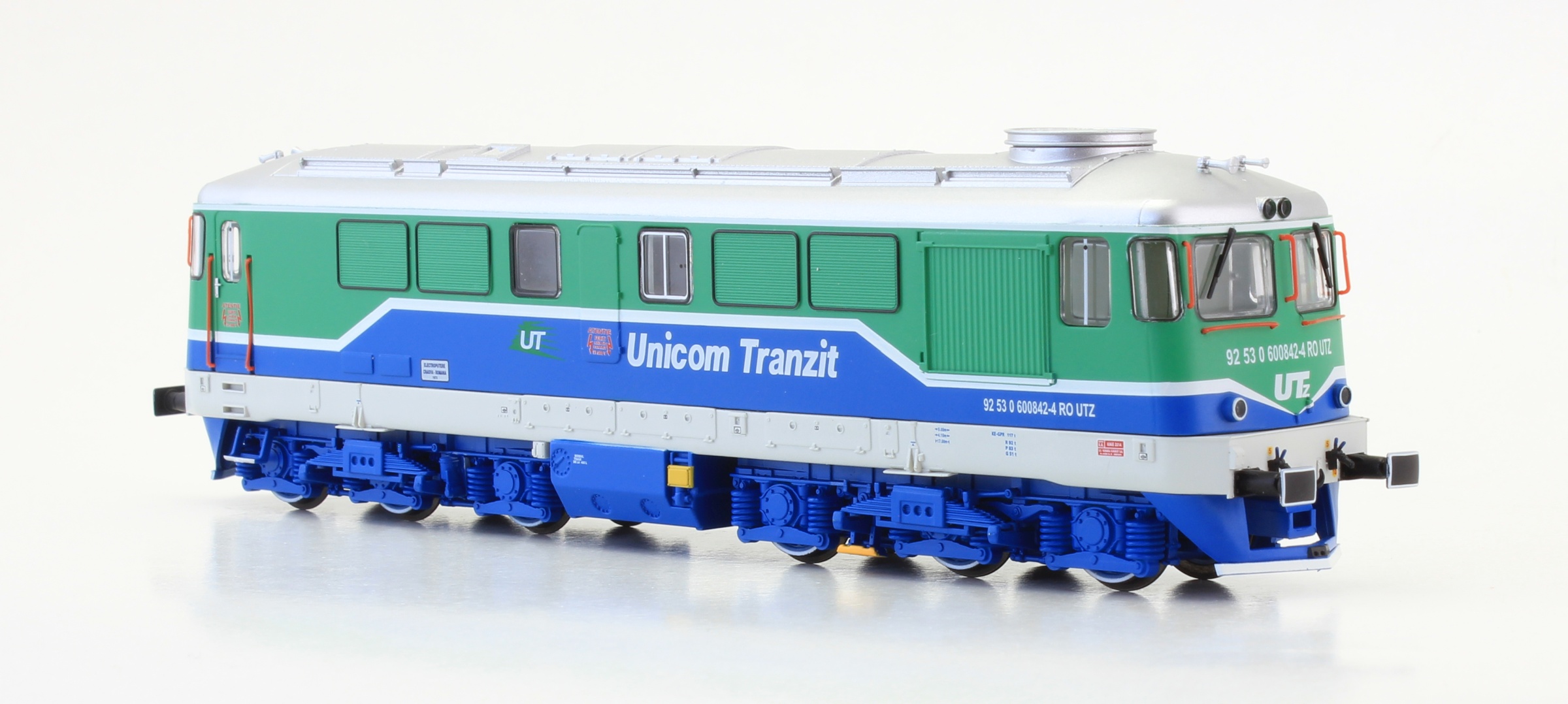 Unicom Tranzit 060 DA diesel locomotive, Albert Modell, H0 Scale